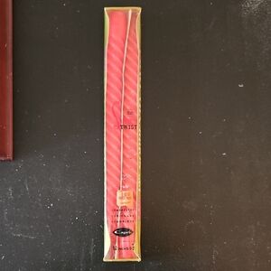 Capri Red Twist Candles